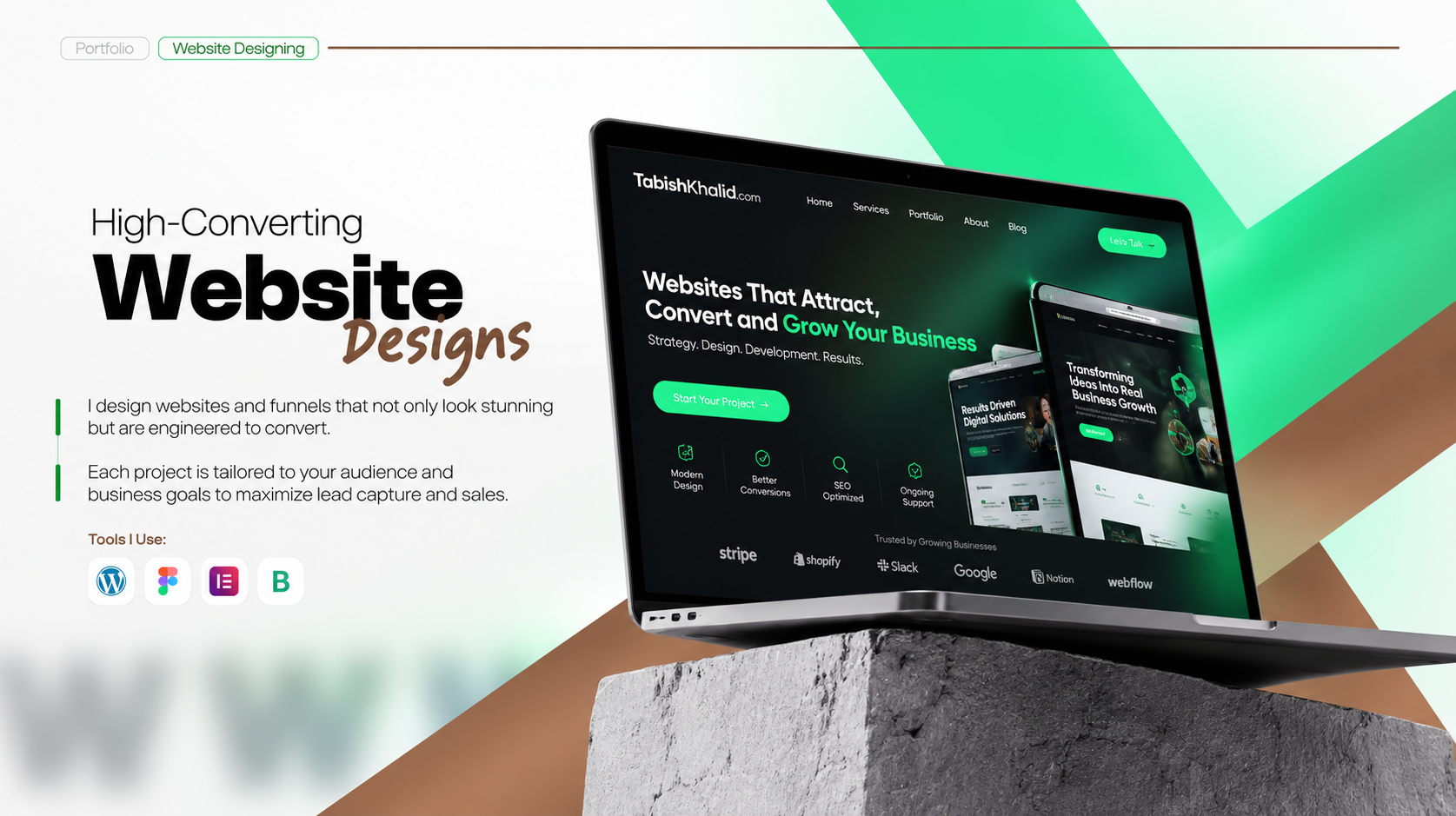 Website design portfolio